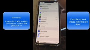 How to Enable LED FLASH for Alerts on iPhone 11, 11 Pro & Max (2019) IOS 13