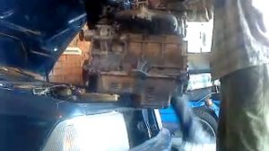 Как вынимали двигатель из 2141м попытка2 .MP4