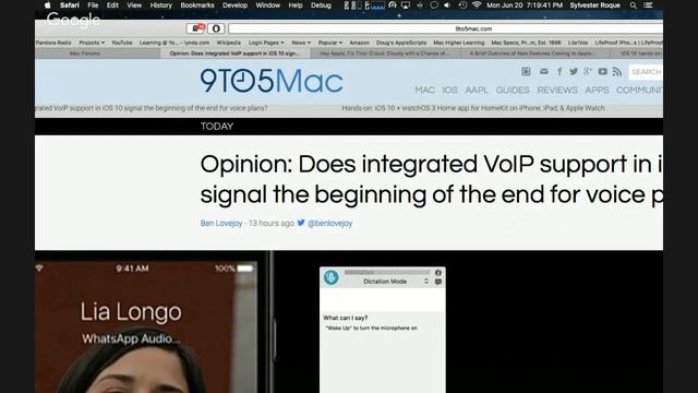 Mac-Forums Video Chat 6/20/16 смотреть онлайн