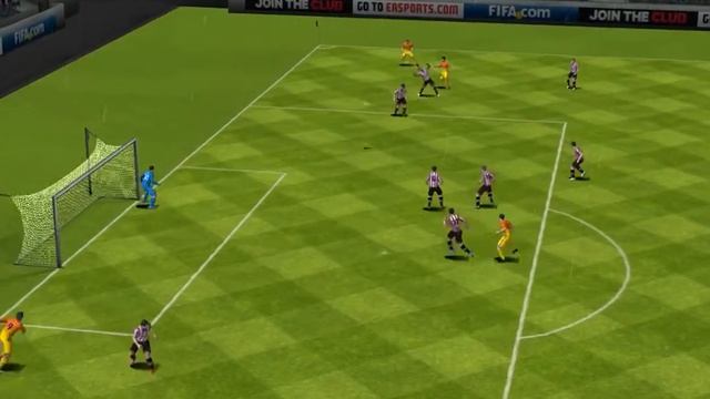 FIFA 13 iPhone/iPad - Athletic Bilbao vs. FC Barcelona смотреть онлайн