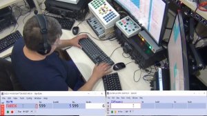 R2AA: SO2R with TWO embedded video-frames (N1MM entry windows)