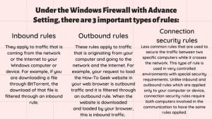 Setting-up Windows Firewall with Advanced Security