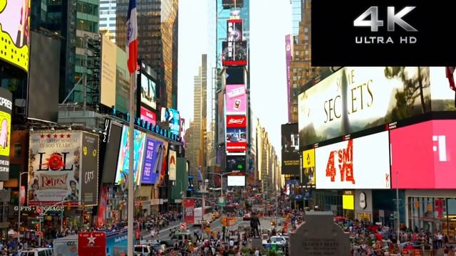 4K Ultra HD video in London New York 1 minute 17 second смотреть онлайн