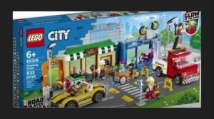 New Lego City 2021 Shopping Street