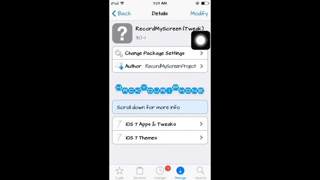 Real, easy, working ios 7 screen recorder!!!!! No computer!!! смотреть онлайн