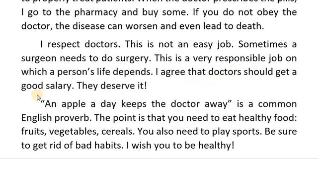 23 English topic - HEALTH смотреть онлайн