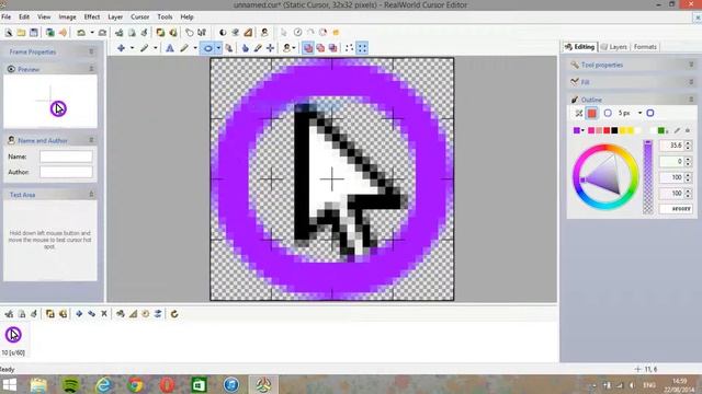 How to Make a circle around your cursor. смотреть онлайн