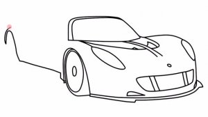 How to draw a car Hennessey Venom GT supercar step by step