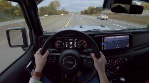 2024 Jeep Wrangler Rubicon 392 - POV Night Drive (Binaural Audio)