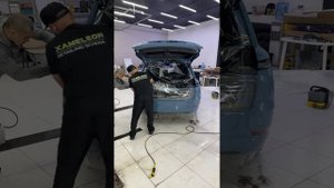 Оклейка заднего бампера Li Xiang