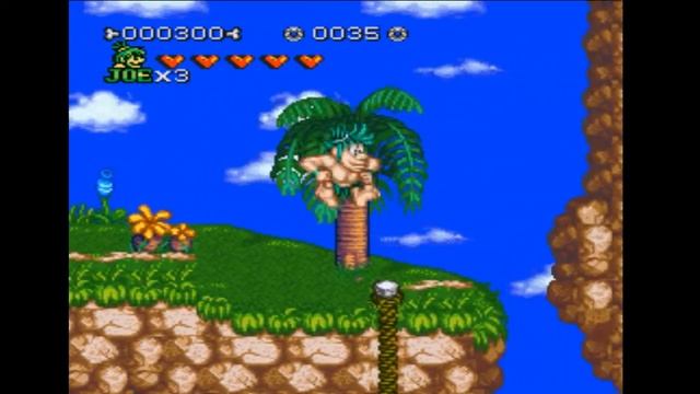 Joe y Mac 2 - Lost in the Tropics cap 1 Super Nintendo смотреть онлайн