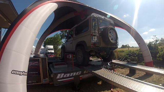 Banc de puissance mobile - LAND ROVER Defender 2004 - 125cv смотреть онлайн