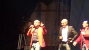 На посошок. Хор Турецкого. Тула. Проливной дождь! 20.09.2015