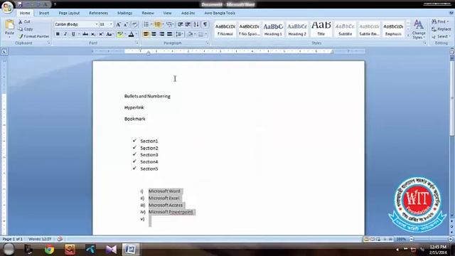 How to Add Bullets and Numbers in Microsoft PowerPoint 2016 смотреть онлайн