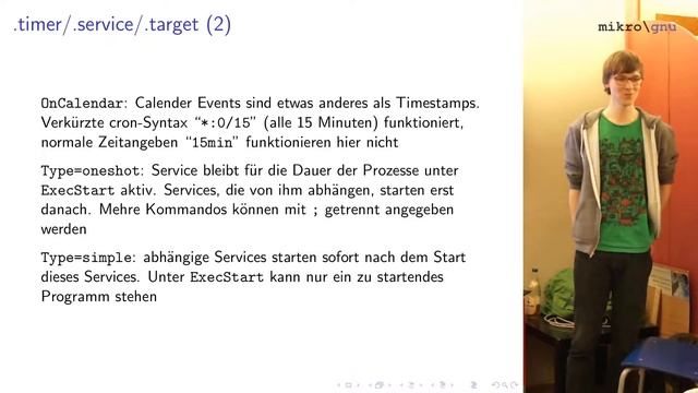 mikro\gnu Erfahrungen mit systemd @LinuxWorks смотреть онлайн