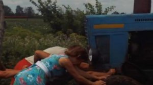 как трактор заводили