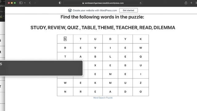 Scanning HTML Table with Voiceover смотреть онлайн