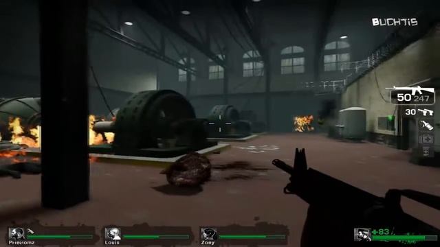 Left 4 Dead Walkthrough HD - The Subway 2-2 - No Mercy |Chapter 1| смотреть онлайн