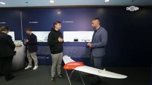 ⚡️ На международном форуме "Сделано в России" представили дрон ГК "Геоскан"
