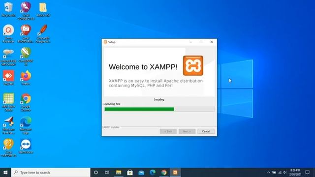 How to Install Xampp on Windows 10
