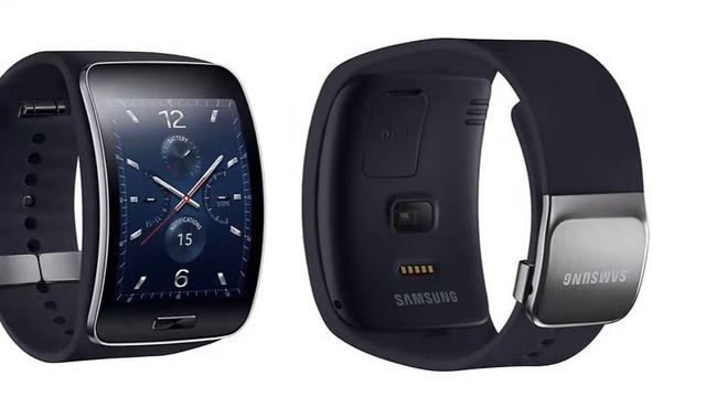Samsung Gear S designed with an elegant curved Super AMOLED display смотреть онлайн