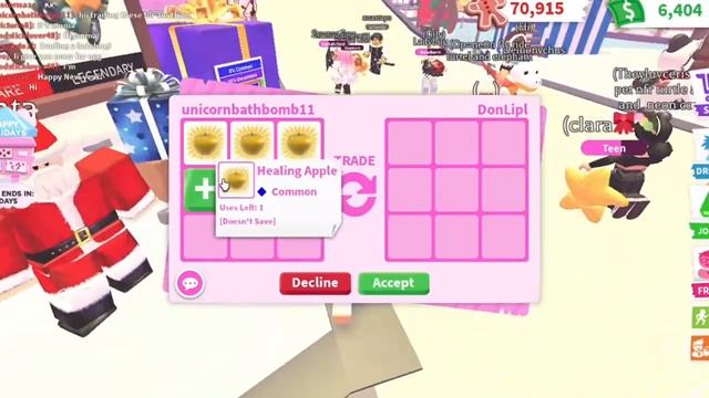TRADING GOLDEN APPLES TO SEE WHAT I GET (good trades) | Diamond Games смотреть онлайн
