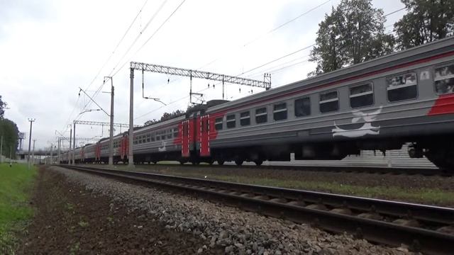 ЭД4М-0387 "Фёдор Чижов","РЭКС","Экопоезд",ЭД4М-0394 "РЭКС" смотреть онлайн