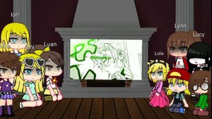 🌌the loud house react (lincon as sanemi) 1/2 gacha react