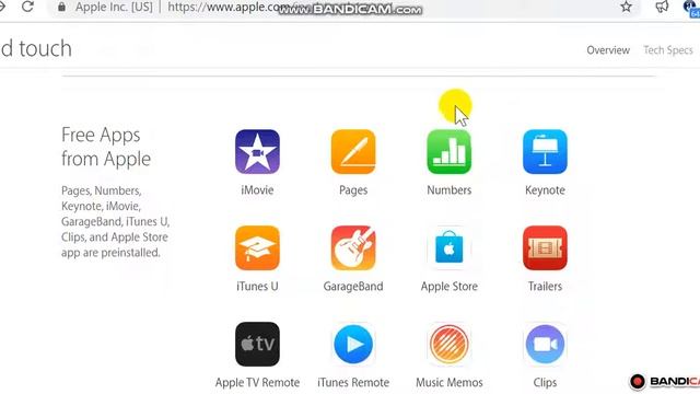 httpswww apple comipod touchspecs смотреть онлайн