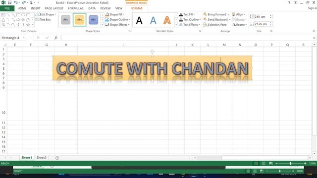 Excel Tutorial 💯 Art Word & Symbol Tool |🔥 -2024 New। Excel complete course in hindi-2024  Lesson 1