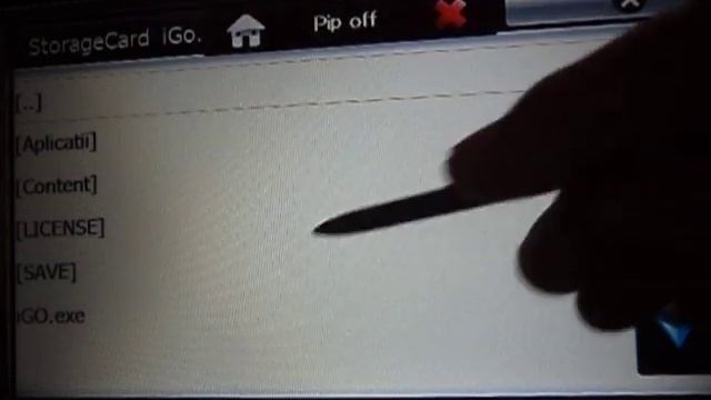 How to setup igo gps path on WIN CE 6.0 смотреть онлайн