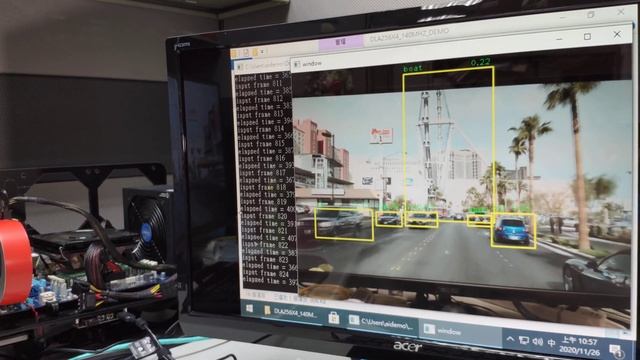 100MHz Quad DLA256 running Object Detection, on Windows, with U200 card смотреть онлайн
