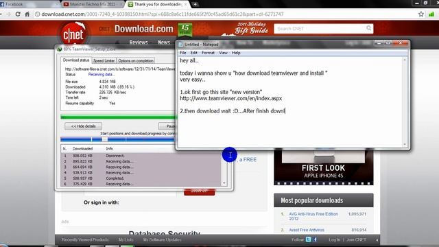 How to download+install teamviewer