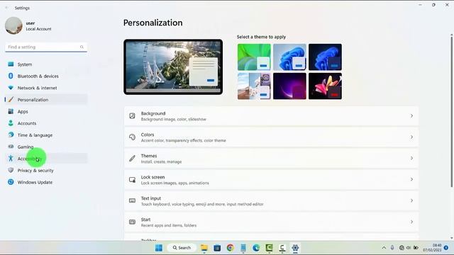 Windows 11 Home : How to set Mouse pointer style as White смотреть онлайн