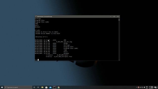 2 Basic CMD Commands Part A | Basic Director Operation |  #cls #cd #dir #mkdir