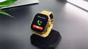 G9 ULTRA MAX || GOLDEN EDITION || APPLE WATCH || SERIES 8 ULTRA || TITANIUM QUALITY || HUSTLE TECH