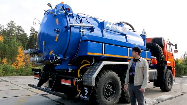 Илососная машина МВС-10М КАМАЗ-65115