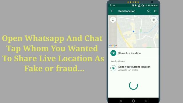 How To Send Fake Live Location On Whatsapp | Fake Live Location Kaise Share Kare On WhatsApp смотреть онлайн