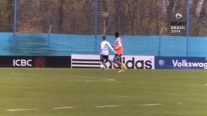 Martin Demichelis Scores This Wonder Goal in Training