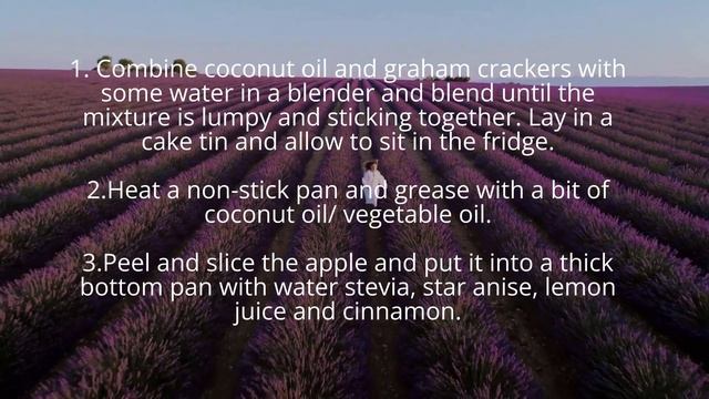 NO BAKE APPLE PIE смотреть онлайн