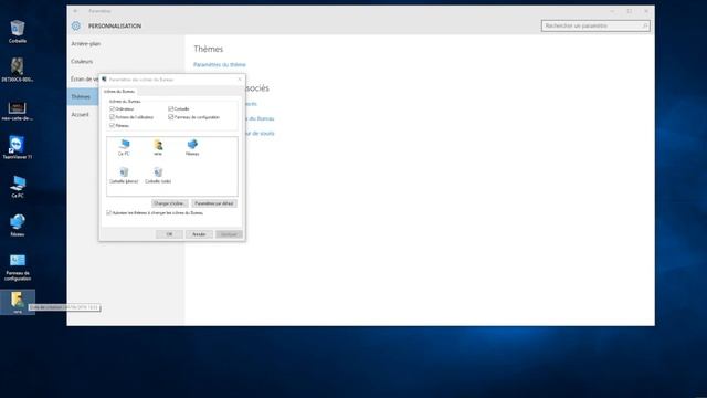 Windows 10 : Comment afficher et ajouter les icônes raccourcis du bureau de votre ordinateur /TUTO