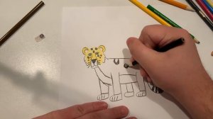 How to draw a Jaguar 🐆