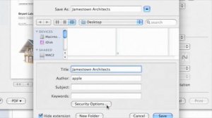 Apple Mac Quick Tips Securing PDFs