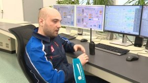 Машинист энергоблока Юго-Западной ТЭЦ Шляхов Григорий