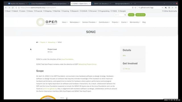 2022-11-23 SIG Automation Meeting смотреть онлайн