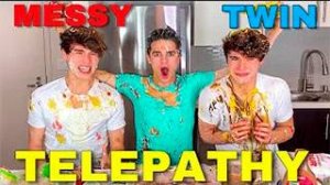 ГРЯЗНЫЙ ВЫЗОВ БЛИЗНЕЦОВОЙ ТЕЛЕПАТИИ с Брентом Риверой - MESSY TWIN TELEPATHY CHALLENGE w Brent River