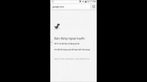 [PDAVIET] - Chơi thử mini game trên Chrome Beta Android khi không có kết nối mạng