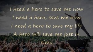 Skillet - Hero (Lyrics HD)
