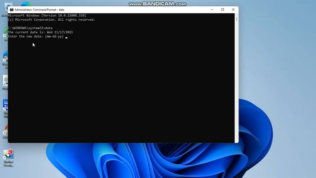 How to change date using cmd in windows 11/10/7 смотреть онлайн