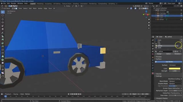 Blender Sports Car Tutorial - Low Poly Animated Awesomeness - No Keyboard Shortcuts смотреть онлайн